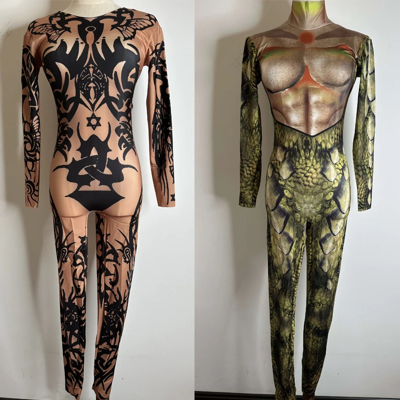 2 вида искусственный светящийся комбинезон женская одежда для танца на шесте