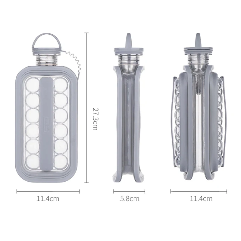 Поднос для изготовления кубиков льда 2 в 1 форма креативный чайник портативная