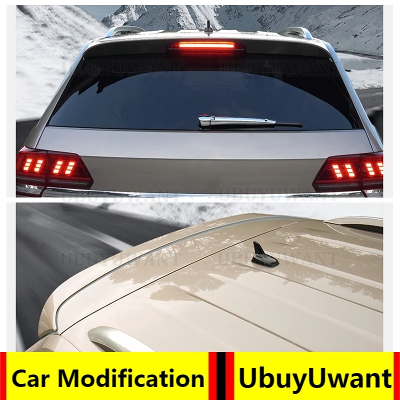 

Задний спойлер из АБС-пластика и углеродного волокна для Volkswagen VW Atlas Teramont 2017-2020