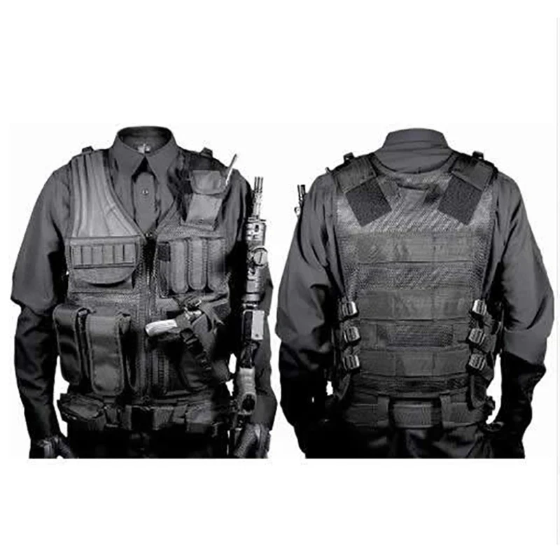 

Breathable SWAT Tactical Vest Military Combat Armor Vests Security Hunting Army Outdoor CS Game Airsoft Jacket Training Suit