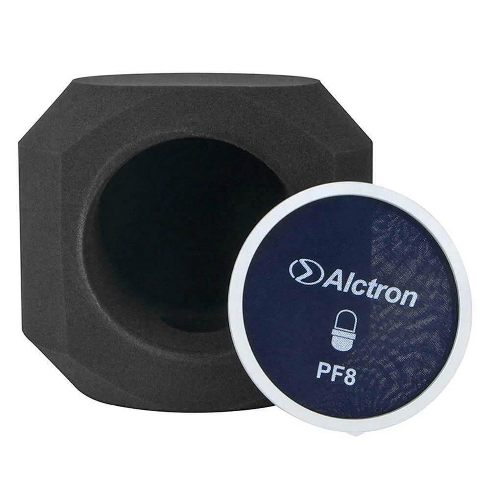 

Акустический фильтр Alctron PF8, простой Студийный микрофон с шумоподавлением и защитой от ветра, для записи на рабочем столе