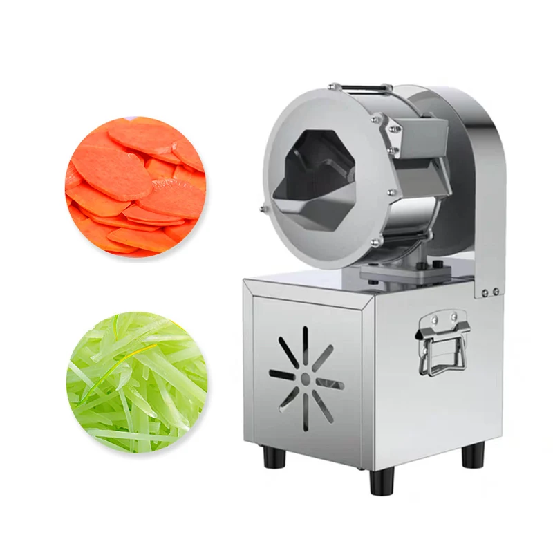 

Industrial Vegetable Cutter Green Pepper Onion Kiwi Mango Shredder