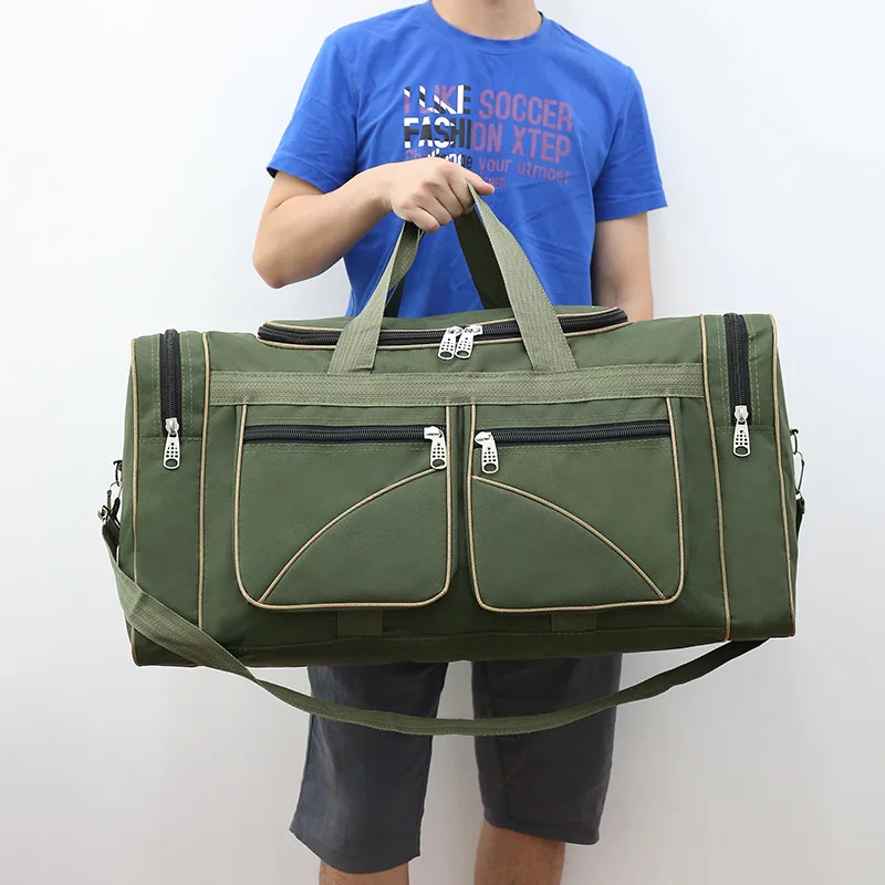 Large Gym Sports Fitness Bag for Man Male Suitcase Travel Big Luggage Handbag Duffel Military Tactical Men'S Shoulder Train Bag