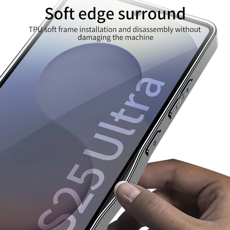 GKK матовый кожаный чехол для Samsung Galaxy S25 Ultra Supercar Footage с мягким краем телефона чехлы