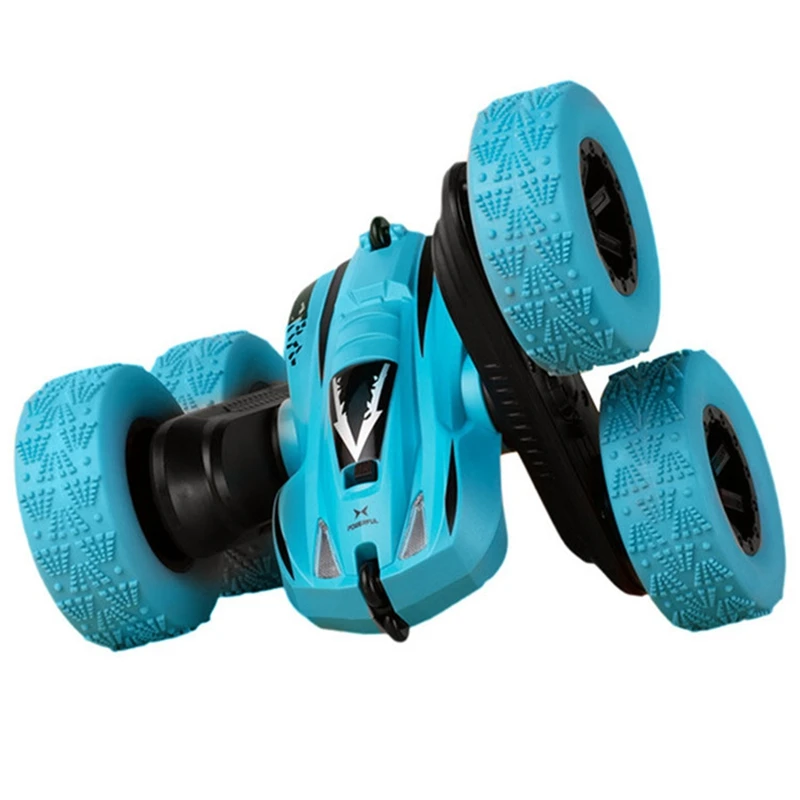 

1:24 RC Speed Stunt Cars 2.4Ghz Double Sided 360° Flips Racing Vehicle with LED Lights 4WD Driving Cars for Kids