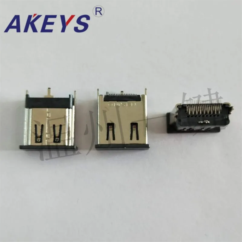 

10 шт. вертикальный патч HDMI с крышкой высокой четкости 15,0 интерфейсная материнская розетка высокой четкости