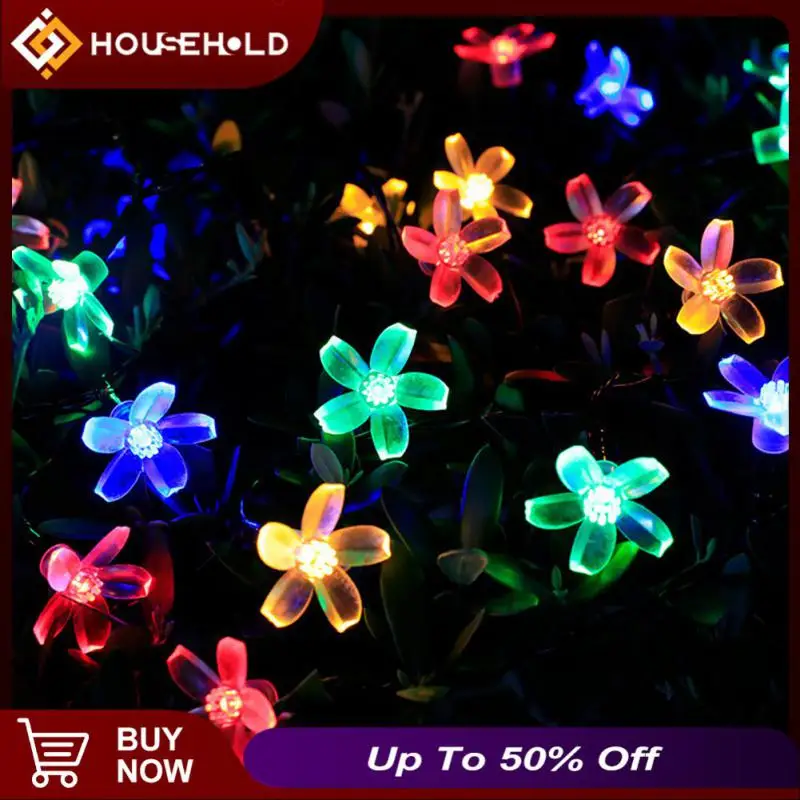 

Energy-saving Curtain Lamp 8 Modes Outdoor Solar Garland Fairy Light Waterproof String Lights Festoon 20/100led