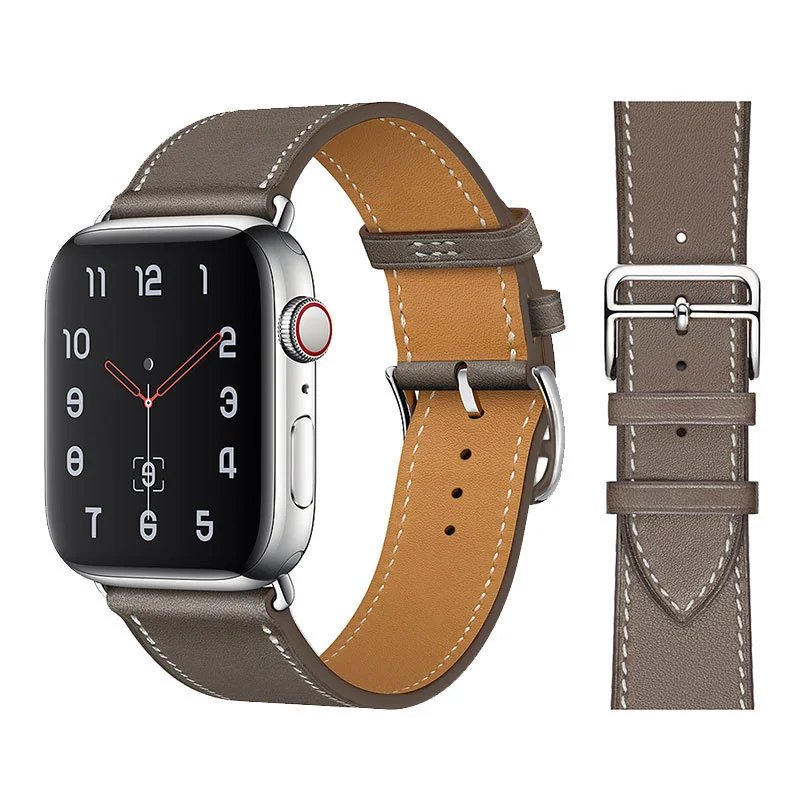 

Colorful PU Leather loop for Apple Watch Band Series 8 SE 6 Sport Bracelet 49MM 45MM 41MM 42 38 Strap for iwatch Band 40mm 44mm