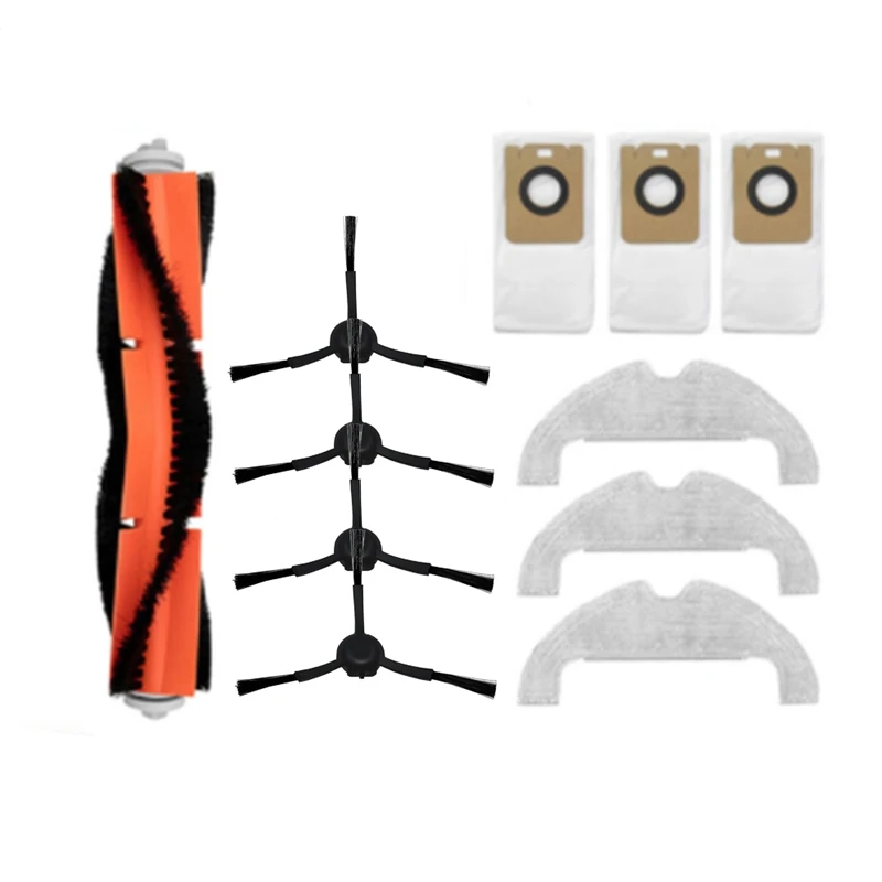

Main Side Brush Mop Rag Dust Bag Replacement For Xiaomi Dreame Bot Z10 Pro Robotic Vacuum Cleaner Spare Parts