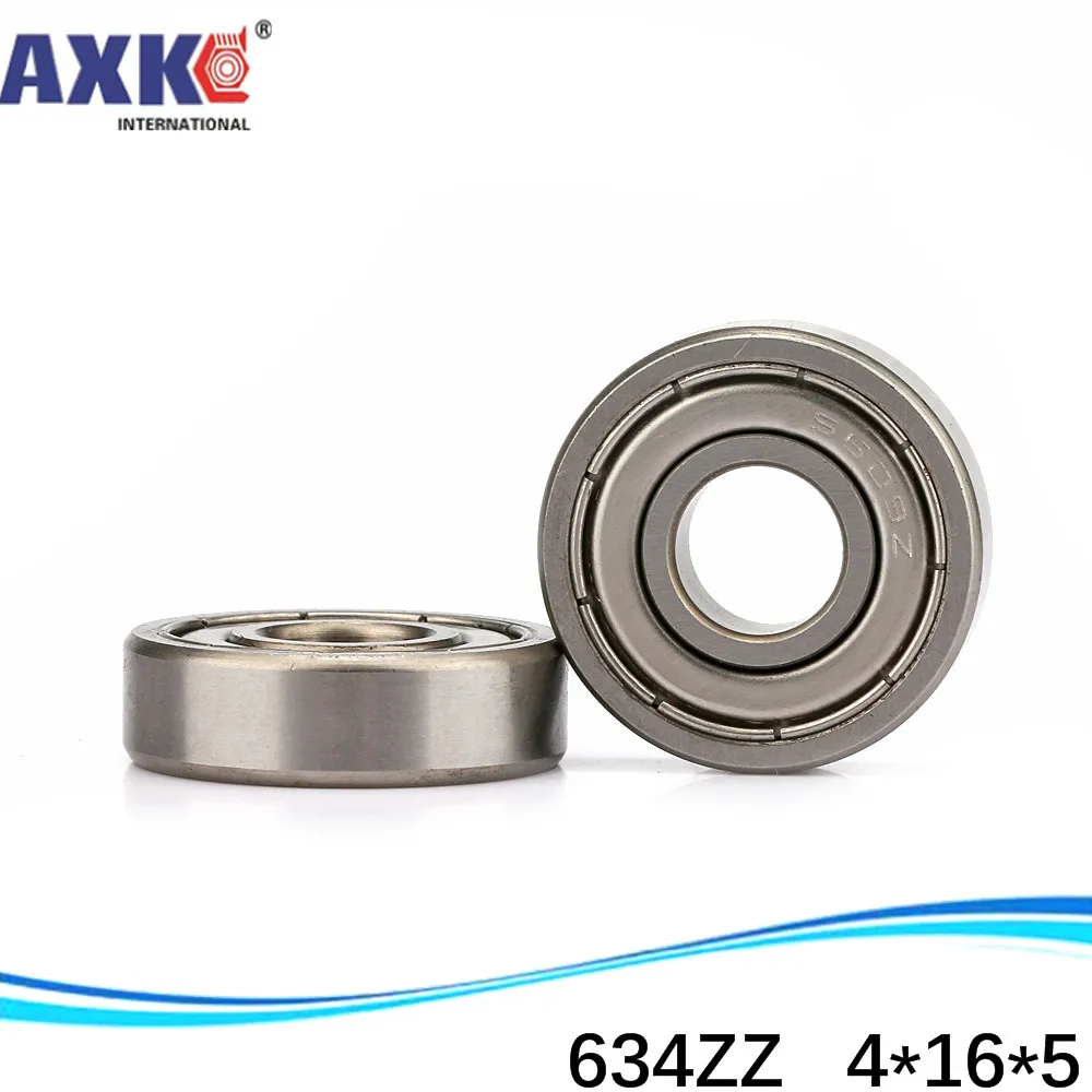 

Factory direct sale 634 634ZZ 634-2RS S634ZZ S634-2RS R1640HH 80034 4*16*5 mm High quality miniature deep groove ball bearing