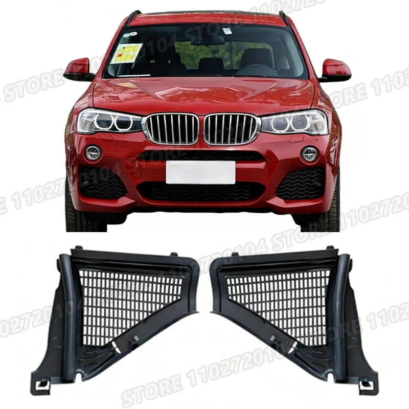 Фото Для BMW X3 X4 серий F25 F26 2011-2018 годов выпуска: решетка панели козырька стеклоочистителя 64319184004 64319184005 №4
