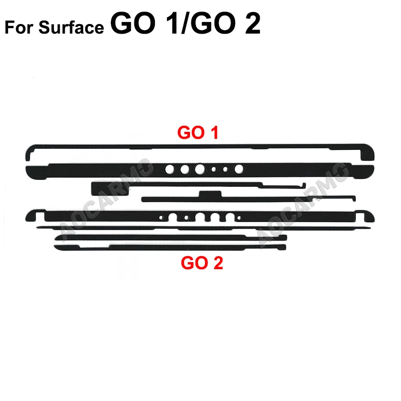 Aocarmo For Microsoft Surface Pro 4 / Pro 3 / Pro 5 6  Pro7 Screen Frame Glue GO1/GO 2 Adhesive LCD Front Sticker Tape images - 6