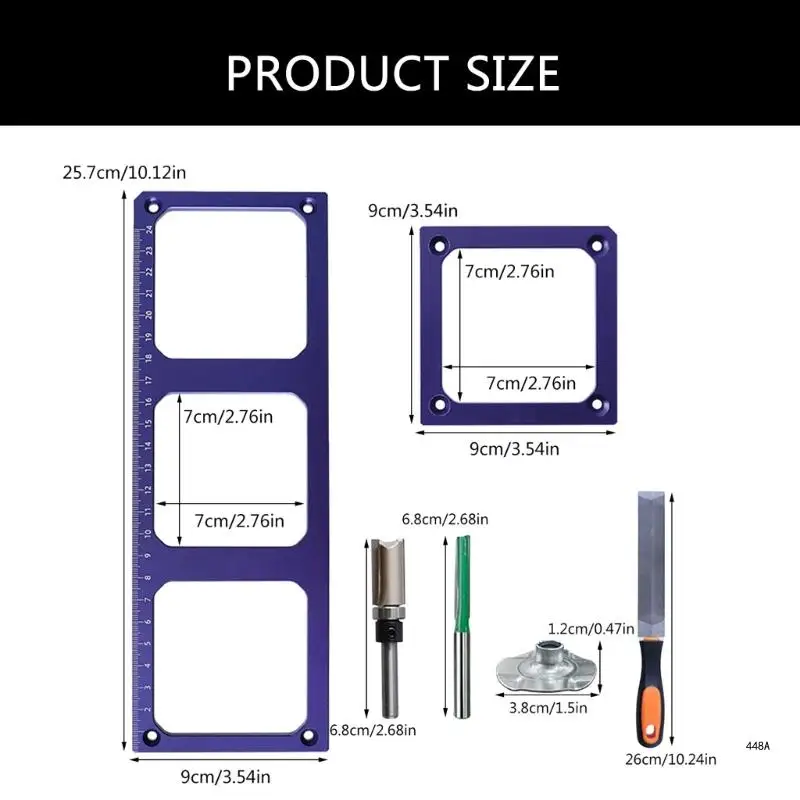86 коробочных переключателей пресс-форма с открытым отверстием алюминиевая