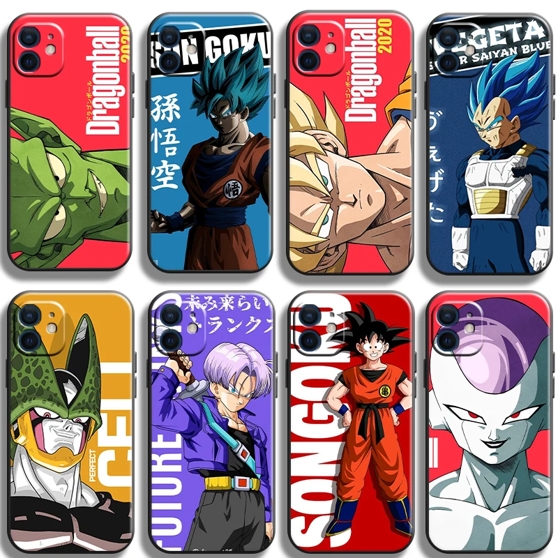 

Japan Anime Dragon Ball Funda Phone Case For iPhone 11 13 12 Pro Max 12 13 Mini X XR XS MAX SE 2020 7 8 6s Plus Celular