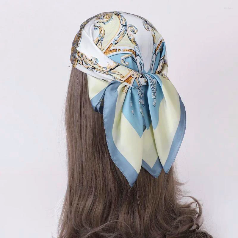 Шелковый шарф 70x7 0 см роскошный брендовый дизайнерский платок с леопардовым