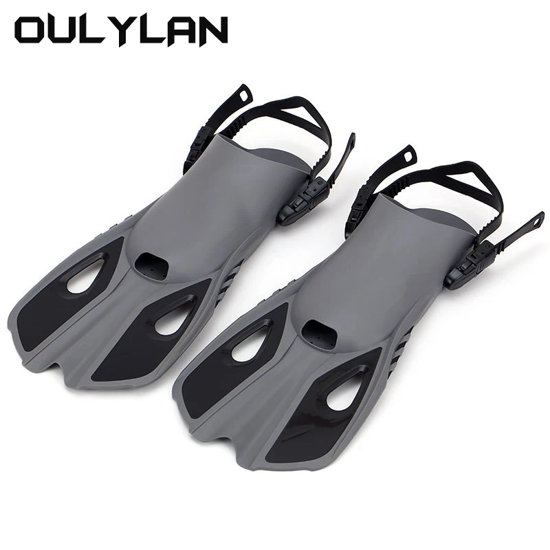 Регулируемые плавательные ласты Oulylan Aldult для дайвинга подводного плавания Ласты