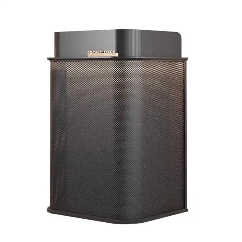 Скандинавские черные стойки регистрации Современный простой салон красоты