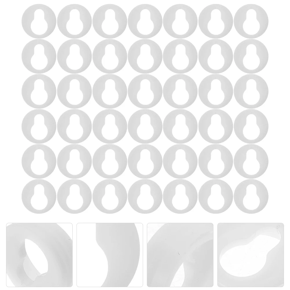 

60pcs Picture Hanging Picture Frame Keyhole Hanging Piece Keyhole Hanging Kit Picture Framing Supplies Keyhole Hangers