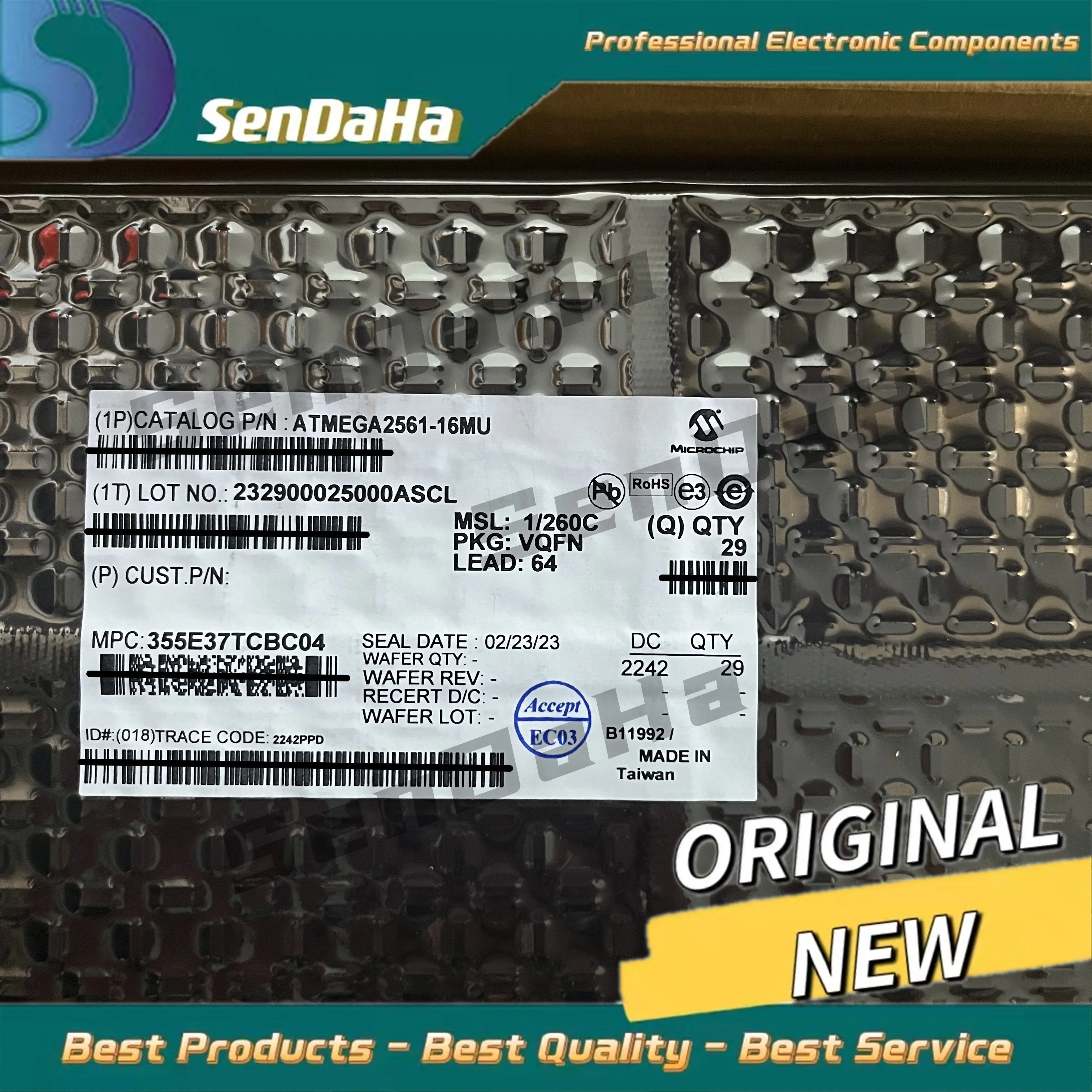 Фонарь фонарик TQFP44 новый оригинальный 1 шт./партия бесплатная доставка