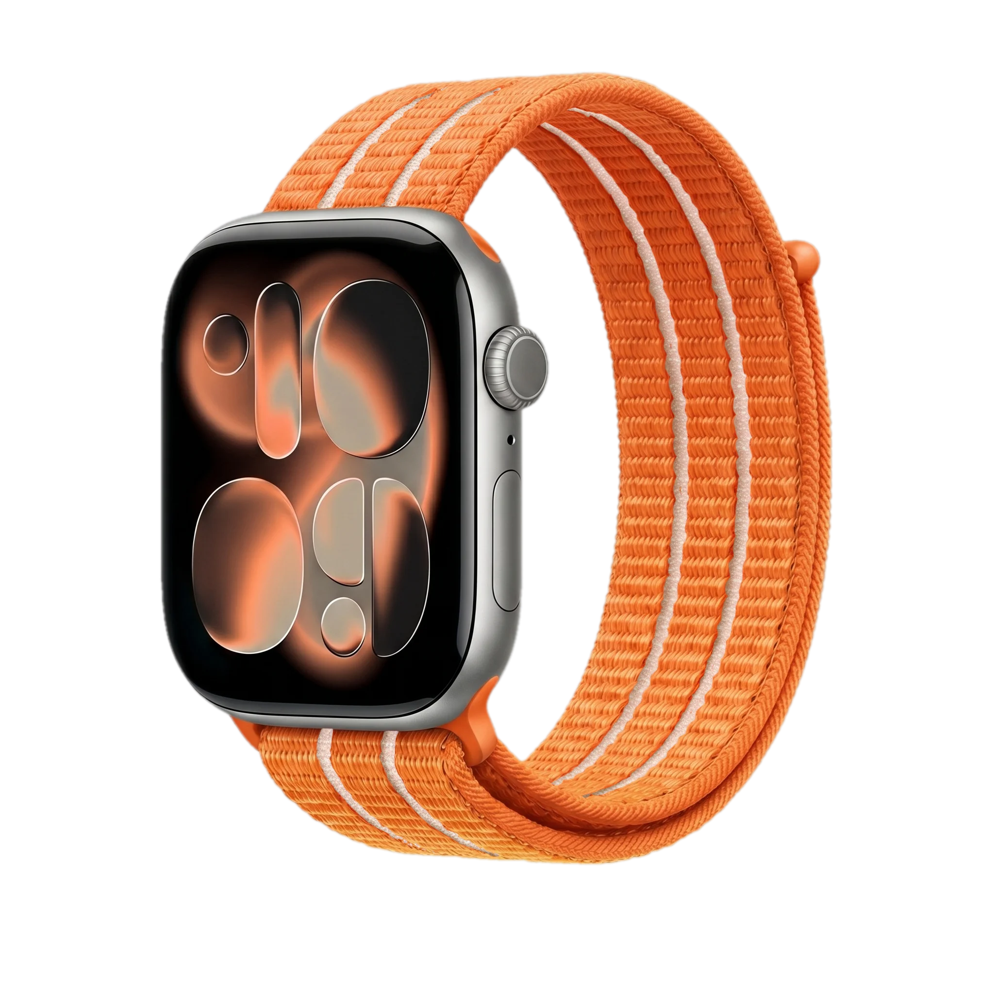 Фото Дышащий нейлоновый ремешок-петля для Apple Watch, 46 мм, 44 мм, 40 мм, 45/41/42 мм, браслет для iWatch серий 11, 10, 9, 8, SE, Ultra, 3 №2