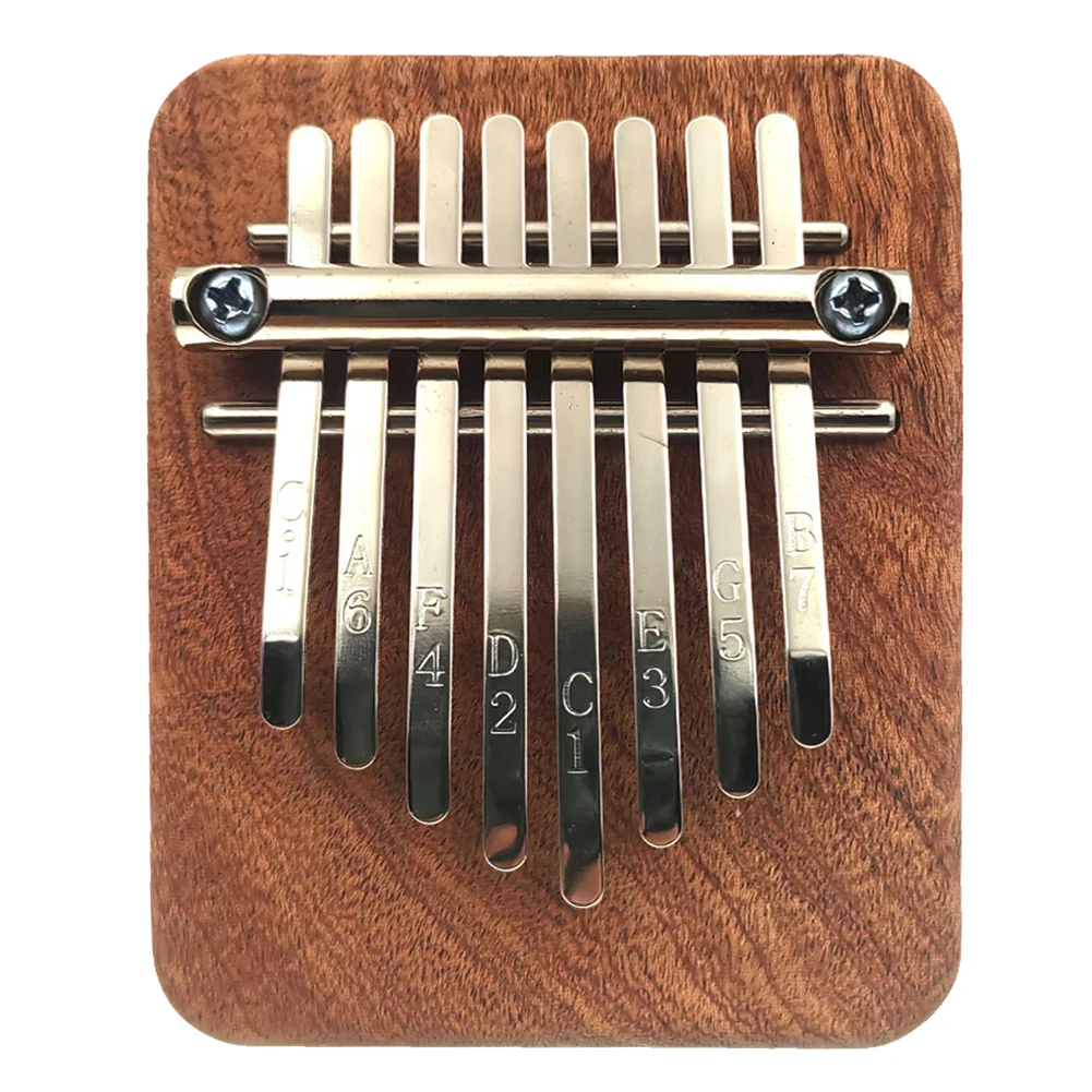 Мини-пианино для большого пальца Kalimba 8 клавиш портативная клавиатура пальцев