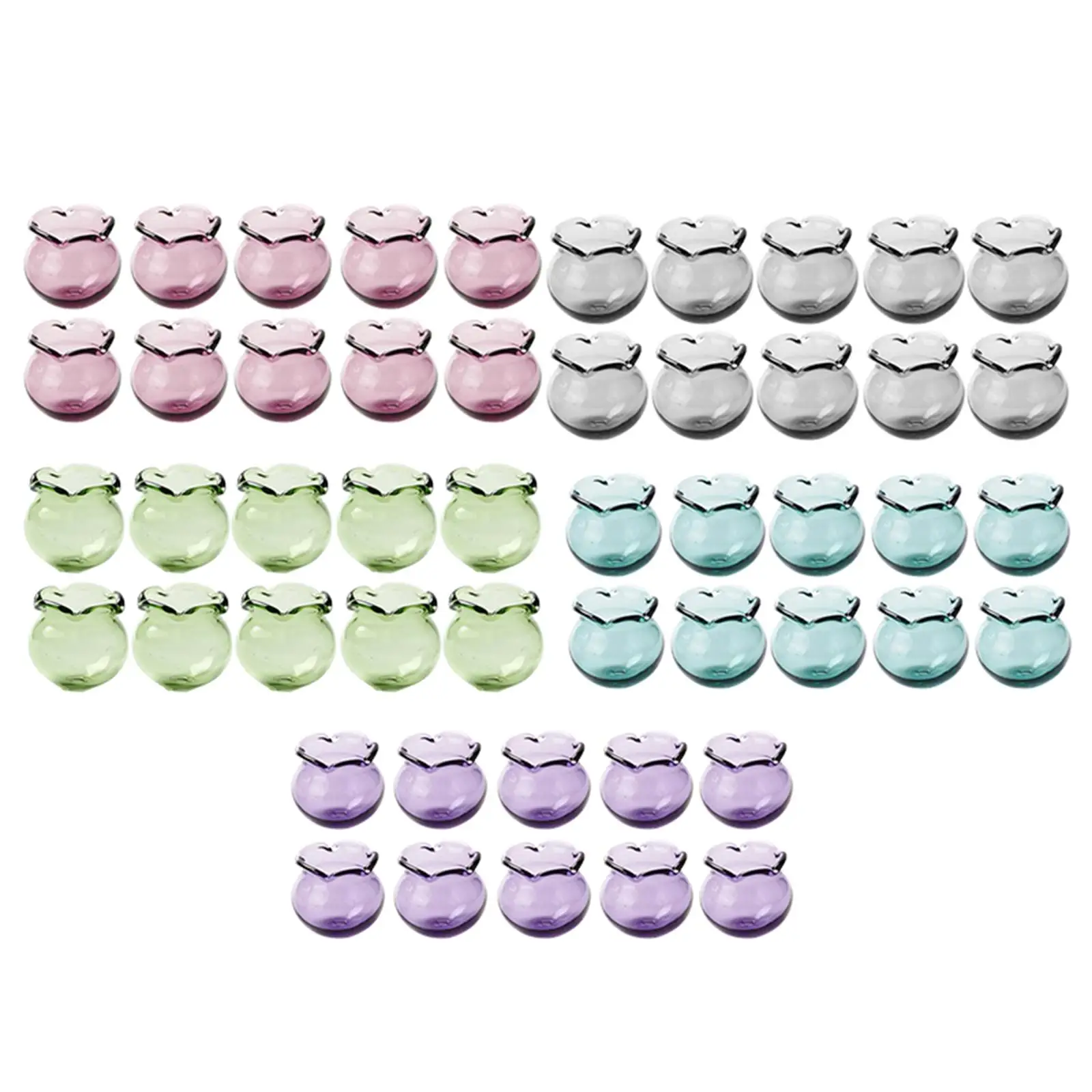 

10 Pieces Earring Making Supplies set Smooth Surface DIY Bracelet Creative Tulip Loose Beads for Clothes Jewelry Shoes Decor