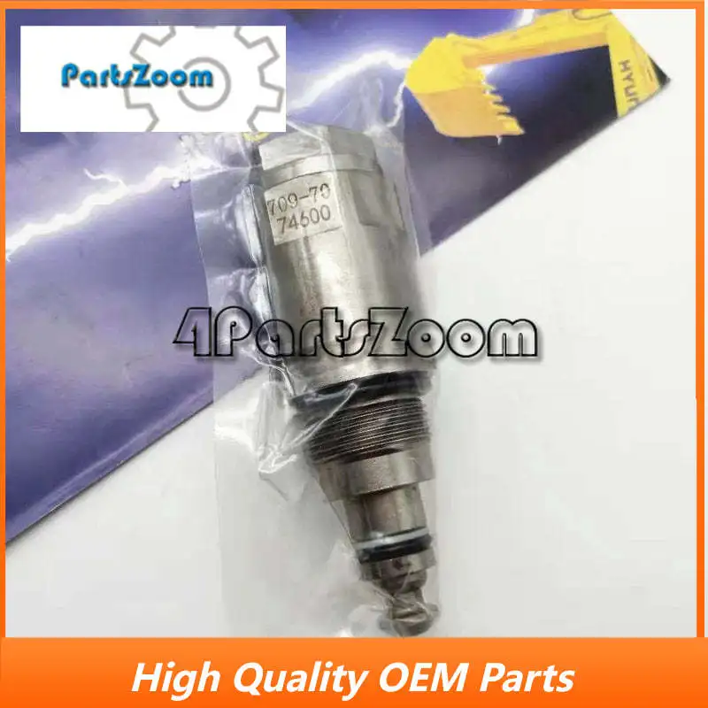 

New Type PC120-6 PC120-6LS Relief Valve Assy 709-70-74600 723-50-60200