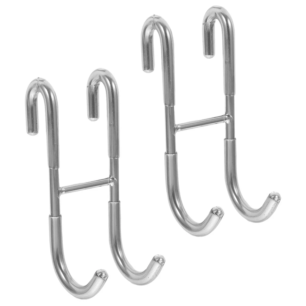 

2 шт., металлические крючки для полотенец и стеклянных душевых полотенец