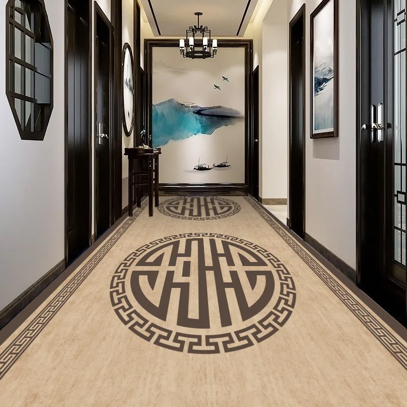 

Oriental Style Corridor Hallway 3d Runners Carpets Home Decor Living Room Aisle Rug Kids Room Floor Rug Kitchen Track Mat Doorma