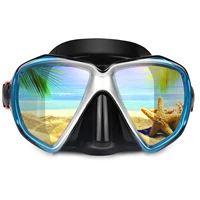 exp vision snorkel diving mask panoramic hd swim mask anti fog scuba diving goggles summer water sports dive swim mask
