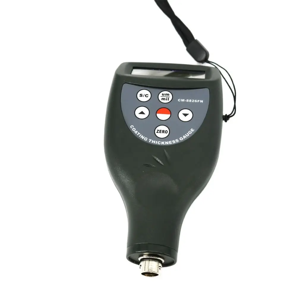 

CM-8826FN Digital Paint Coating Thickness Gauge Meter Painting with F and NF Probes Measuring Range 0~1250um