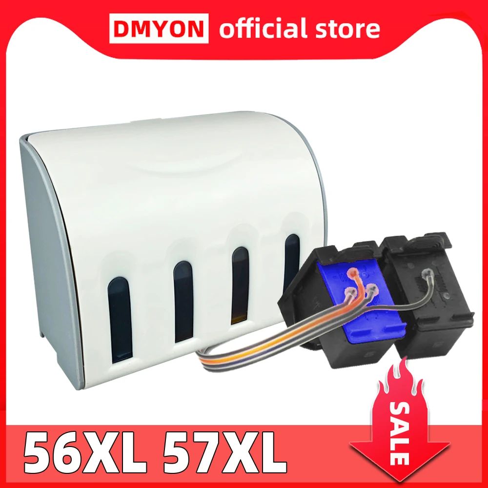 

Compatible for Hp 56 57 Continuous Ink Supply System Deskjet 450 450ci 450wbt 5150 5550 5650 5650w Printer Cartridge
