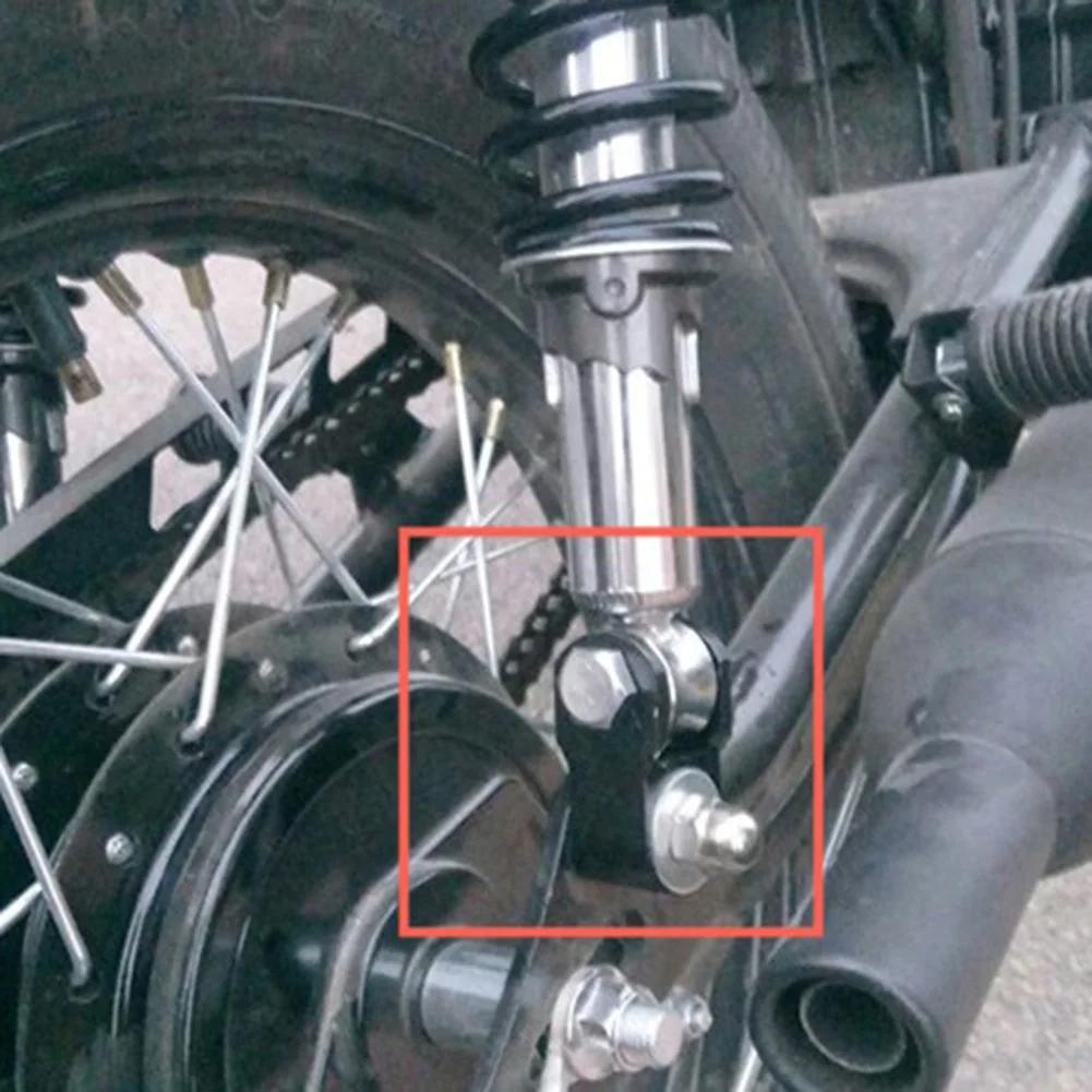 Увеличитель высоты мотоцикла задний амортизатор для красный алюминиевый сплав