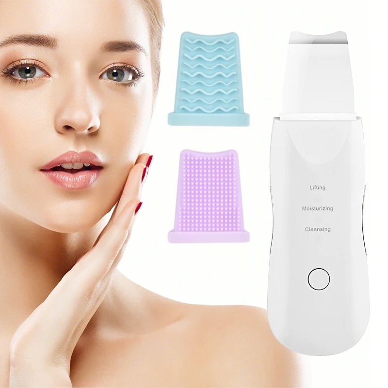 

Ultrasonic face cleansing Skin Scrubber