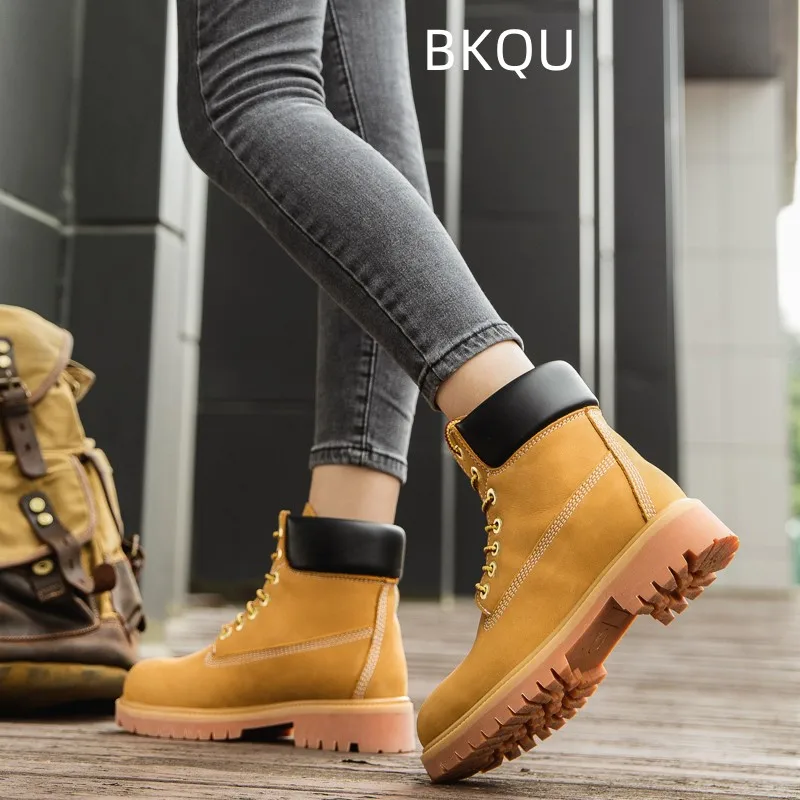 Мужские кожаные ботинки