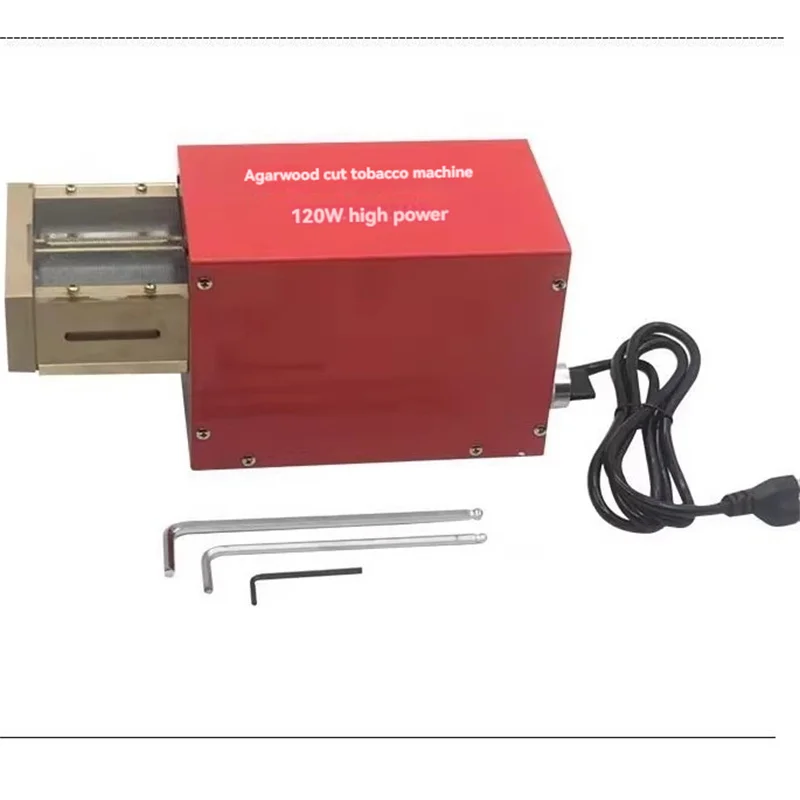Electric Shredded Tobacco cutting Machine 1mm/1.5mm/2mm Strip Cutting 120W Cigarette Cutter Shredder