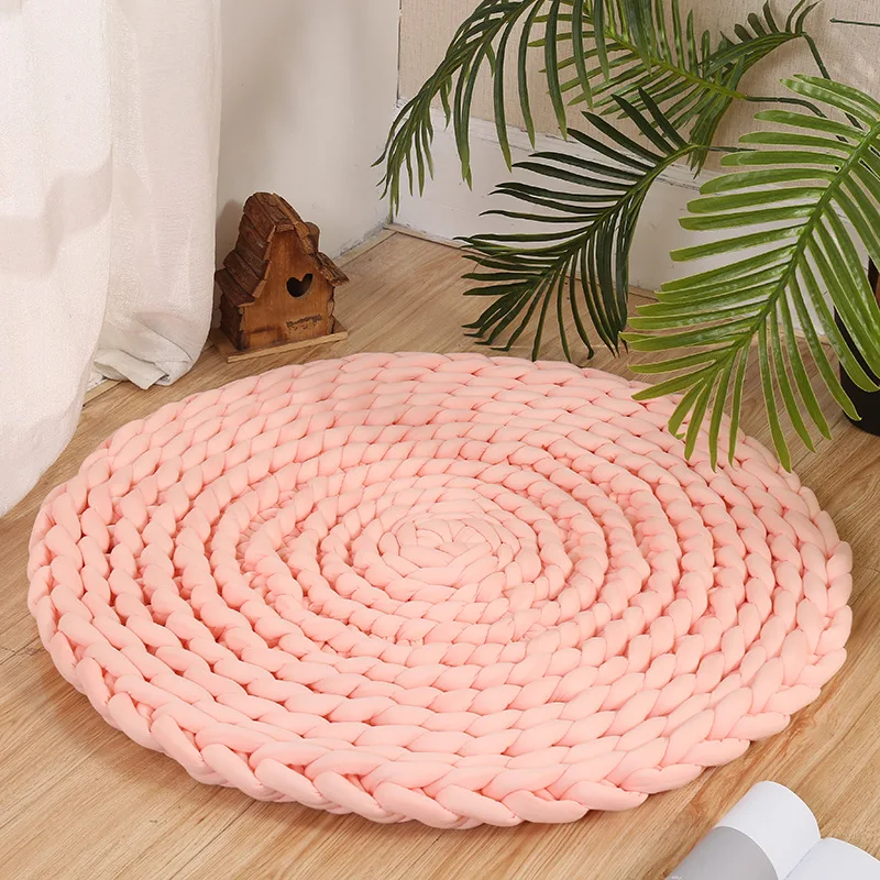 PuTuan Ручная Работа Из Грубой Шерстяной Ткани Полосатая Подушка Женская Новинка