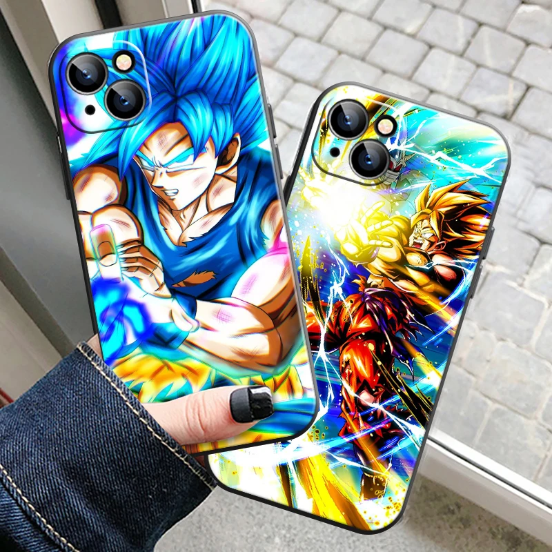 

Cartoon Anime Phone Case For iPhone 13 12 11 Pro MAX 6 6S 7 8 Plus X XS XR Mini SE 2020 Black Soft Back Carcasa Funda