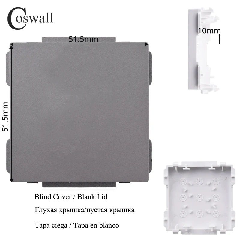 

Coswall C1 E20 X2 L1 S08 Универсальная розетка