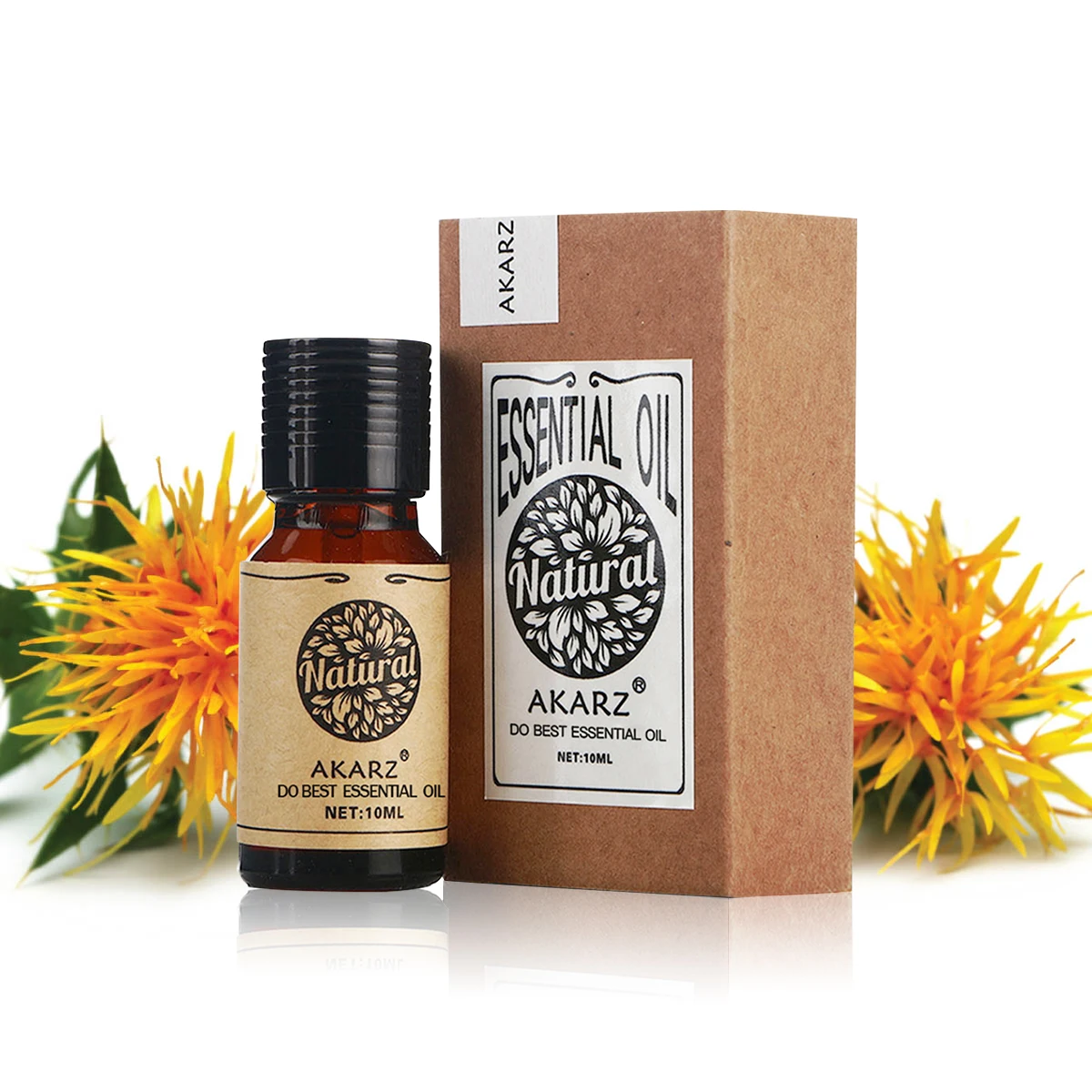 

Safflower Essential Oil AKARZ Natural Oiliness Cosmetics Candle Soap Scents Making DIY Odorant Raw Material Safflower Oil