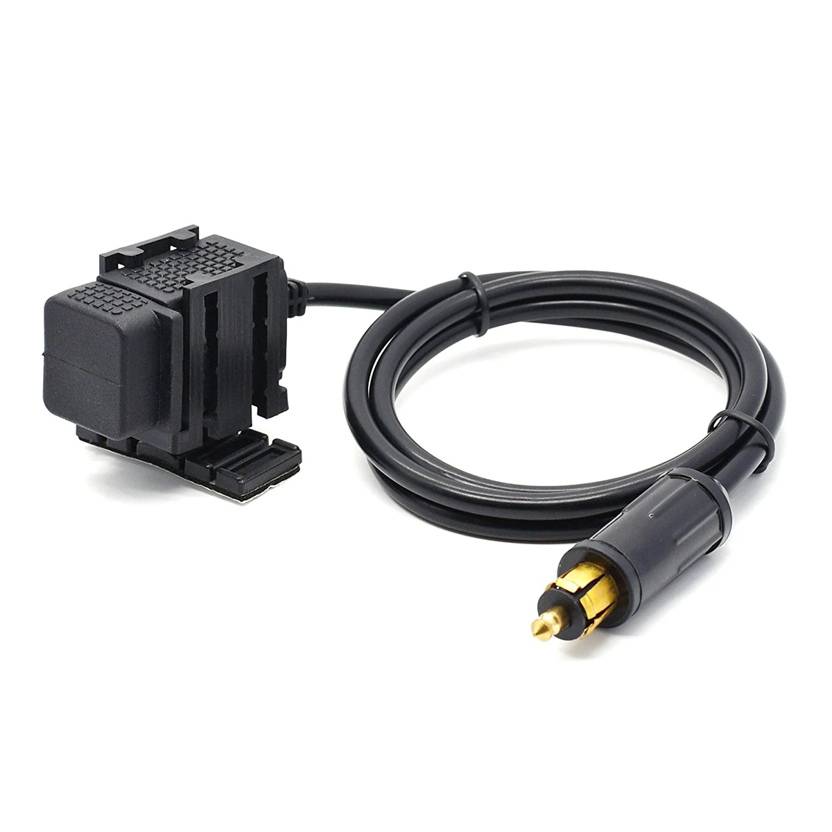 Мотоцикл 160 а двойное зарядное устройство USB адаптер питания с кабелем см для BMW DIN