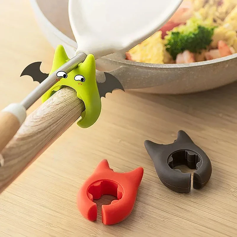 Креативная Кухонная Лопатка Devil С Неперфорированной Ручкой Для Защиты От Тепла И