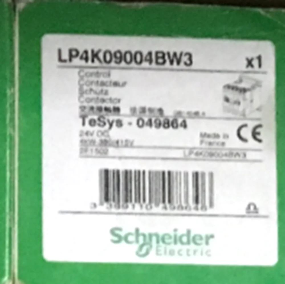 

NEW SCHNEIDER LP4K09004BW3 DC Control Contactor