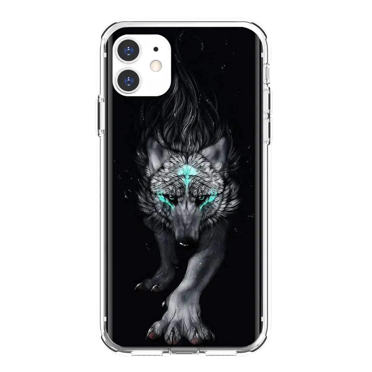 Чехол для Huawei Nova 2 2i 3 3i Y3 Y5 Y6 Y7 Y9 Prime 2015 2016 2017 2018 2019 с принтом волка волков и духа |
