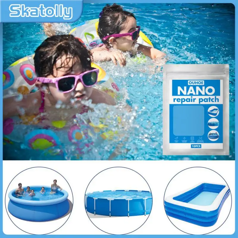 

NANO Repair Patches Quick Fix Your Patch for Inflatable Pools, Inflatable Toys, Air Beds, Tent, Raincoat