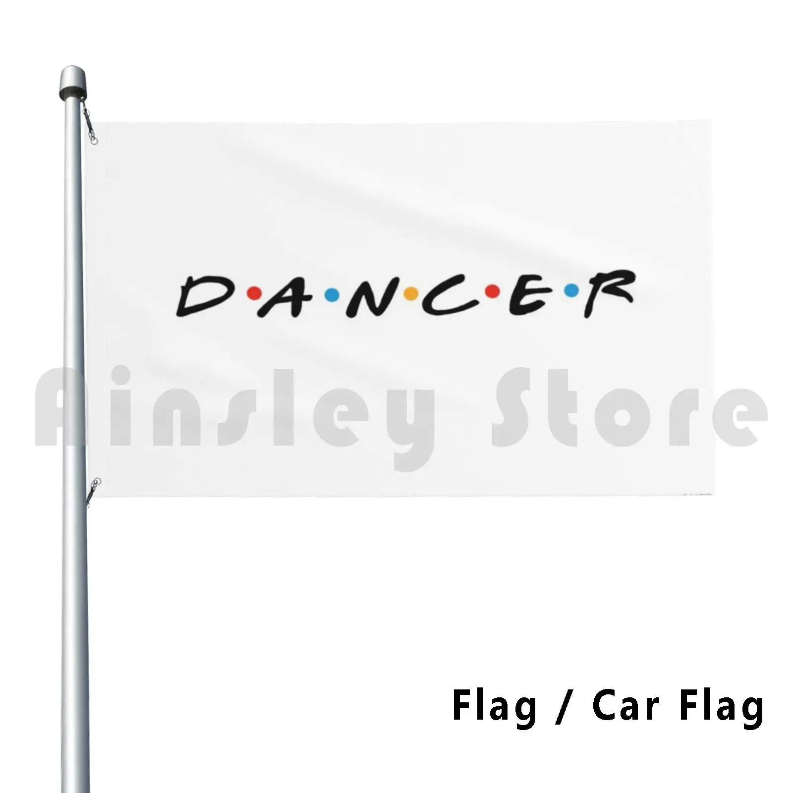 Танцевальная уличная декорация флаг автомобиля танцевальная балерина кран джаз