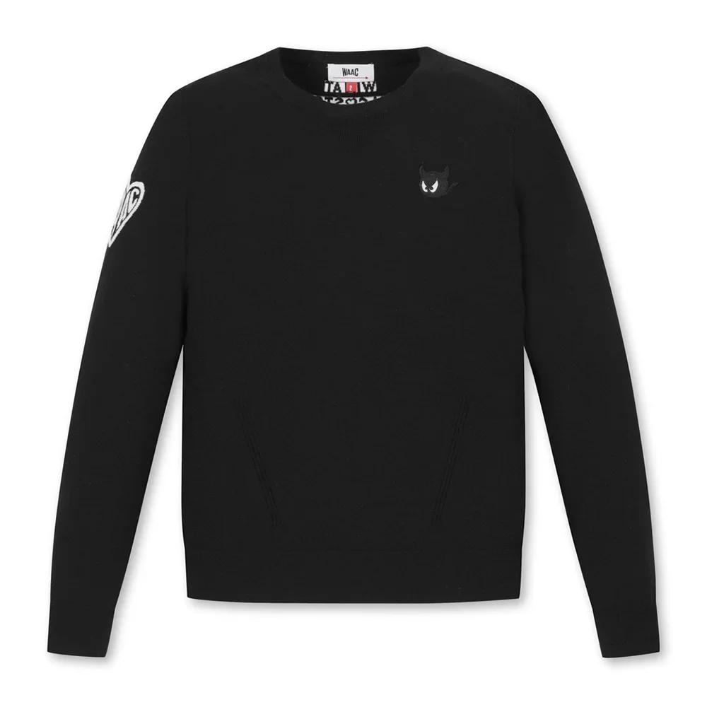 Осень-зима для женщин очаровательный модный элитный пуловер роскошный стиль