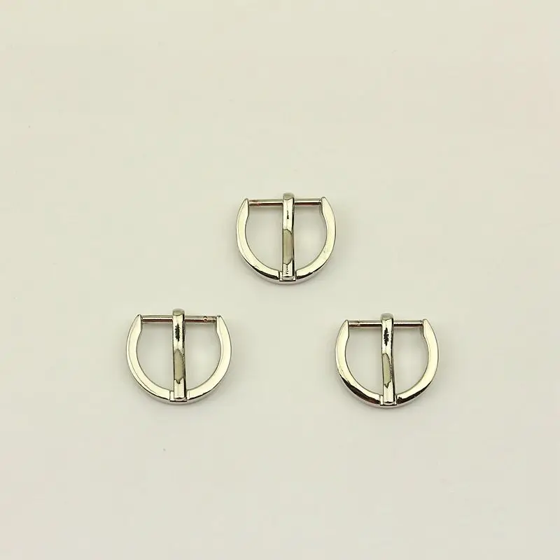 

5Pcs 16mm Metal Pin Buckle Bags Strap Adjuster Belt Buckles Shoes Webbing Slider Hook DIY Decor Clasp Accessories