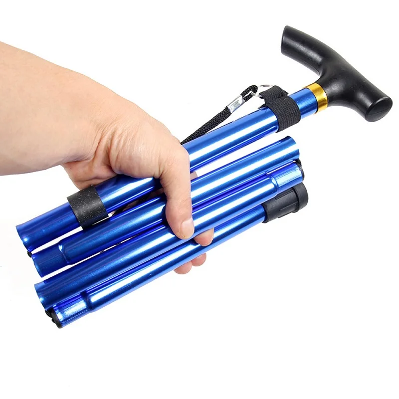 Трости для скалолазания из алюминиевого сплава четырехсекционные