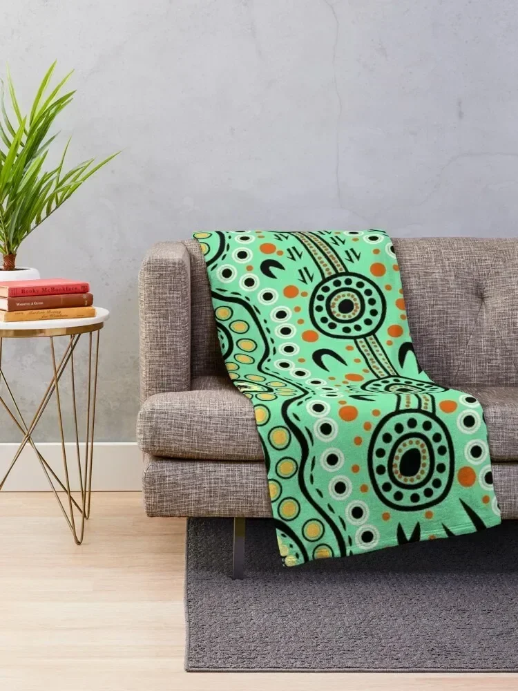 Yilaura - слова Wiradjuri для приятного места на лагерь фланелевое одеяло индивидуальный